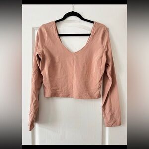 Lululemon 12 Women's Long Sleeve Fitted Top